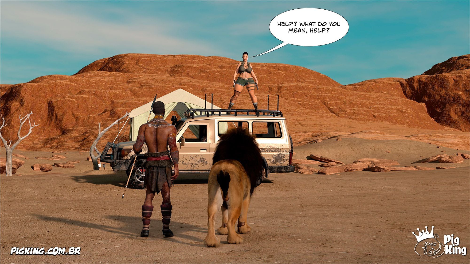 Tomb Raider [PigKing] 1 . Tomb Raider - Chapter 1 [PigKing] – page 73