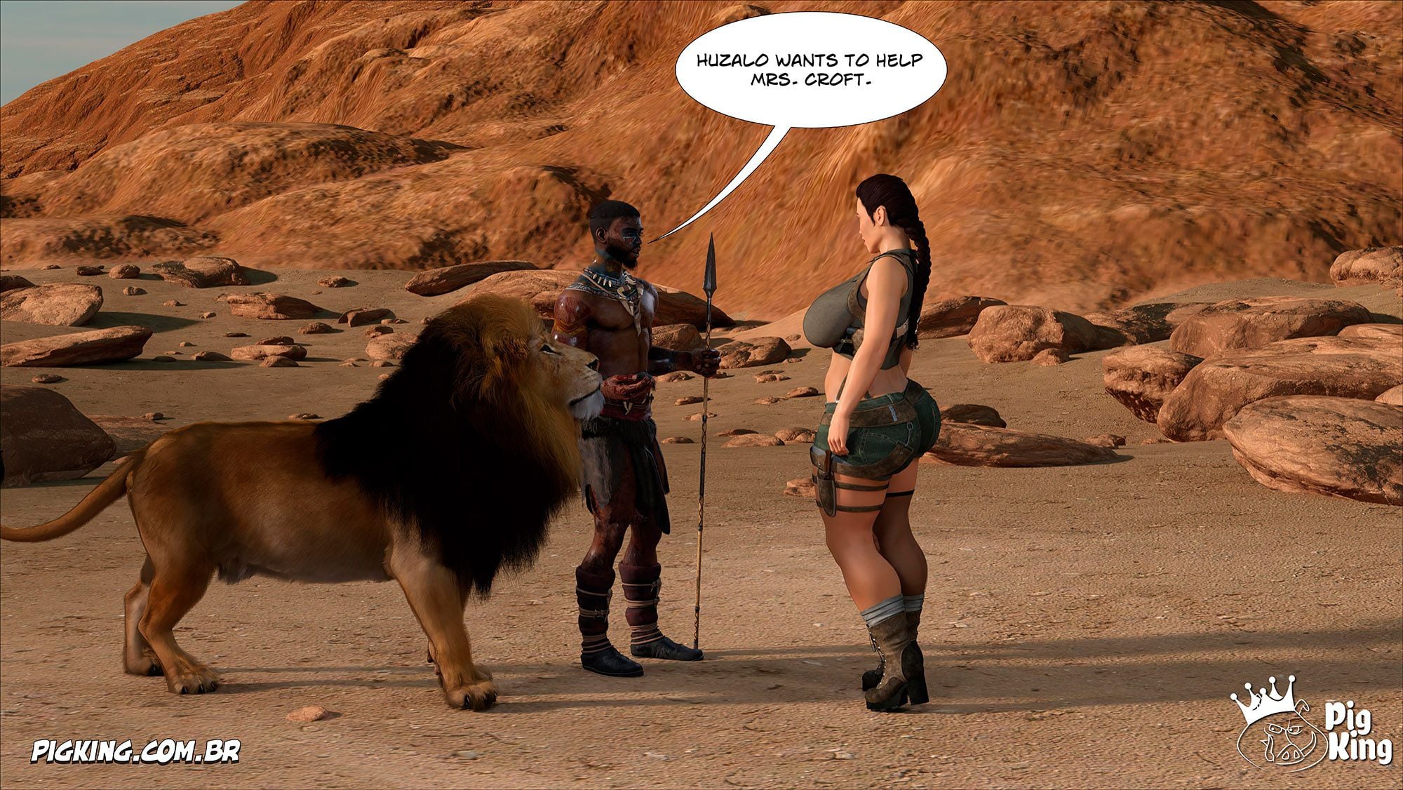 Tomb Raider [PigKing] 1 . Tomb Raider - Chapter 1 [PigKing] – page 81