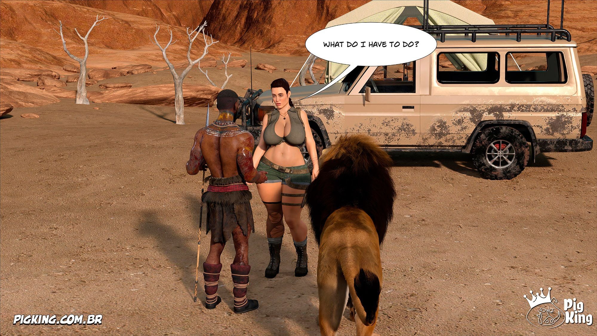 Tomb Raider [PigKing] 1 . Tomb Raider - Chapter 1 [PigKing] – page 84