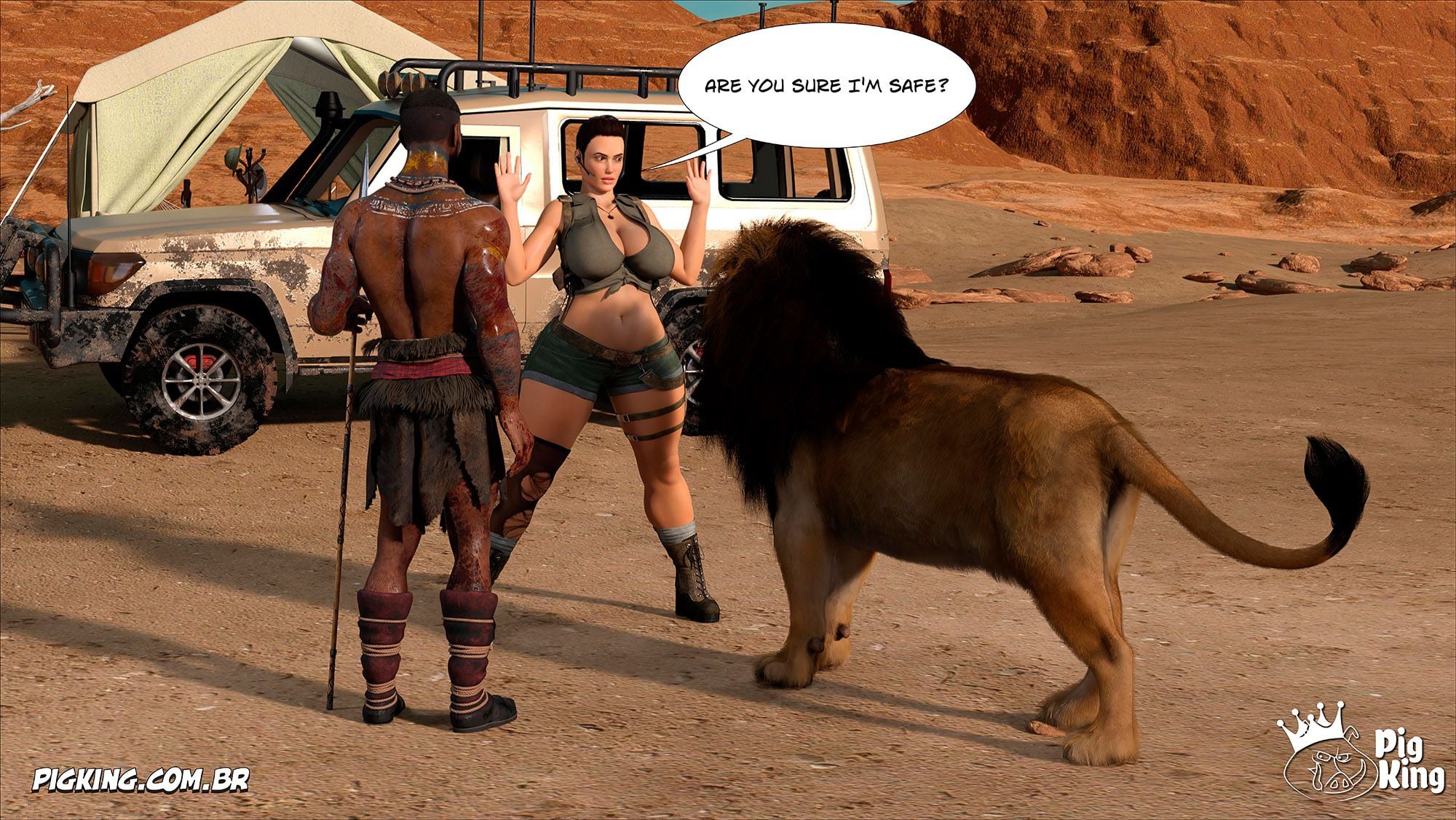 Tomb Raider [PigKing] 1 . Tomb Raider - Chapter 1 [PigKing] – page 88