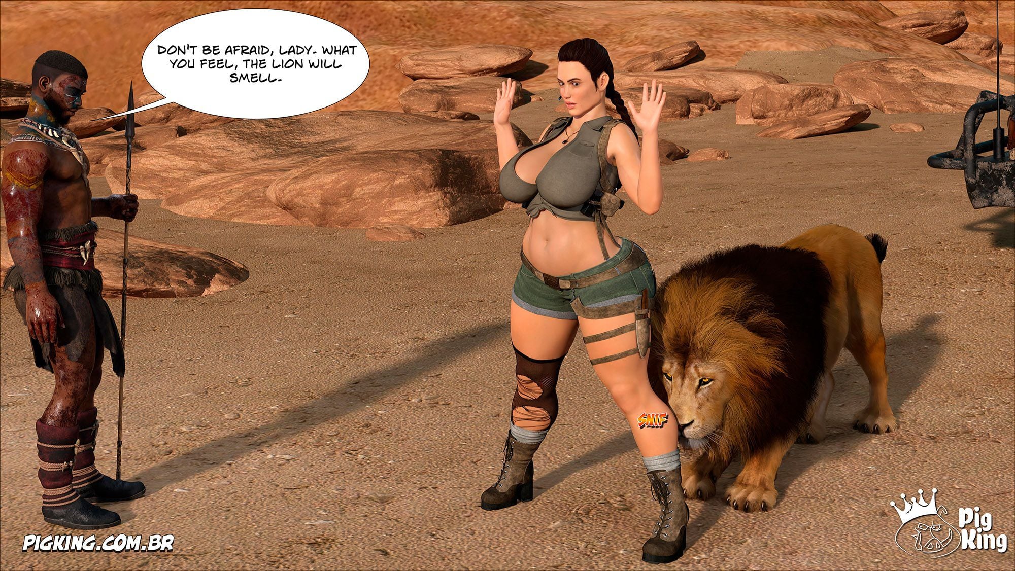 Tomb Raider [PigKing] 1 . Tomb Raider - Chapter 1 [PigKing] – page 92