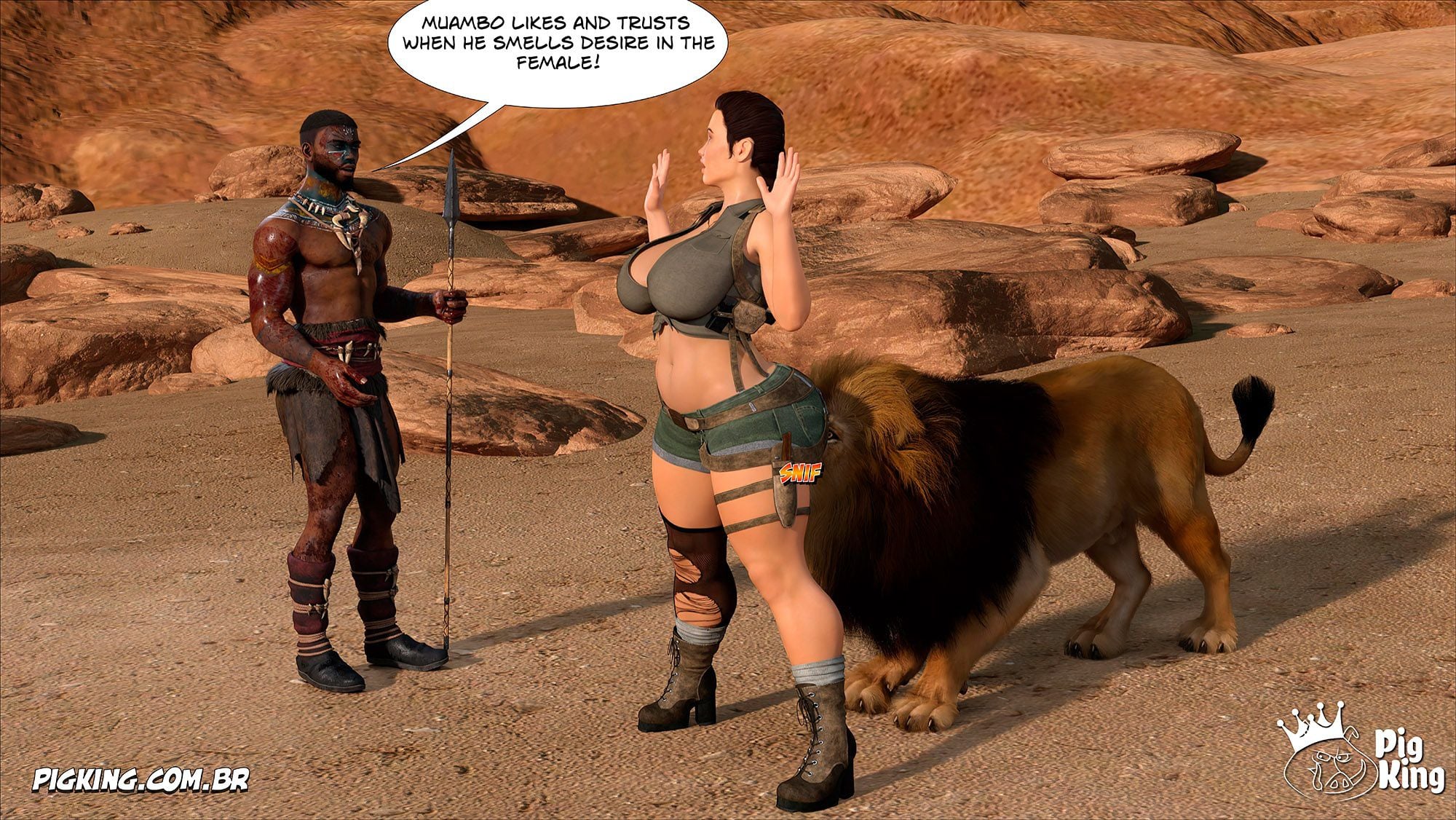 Tomb Raider [PigKing] 1 . Tomb Raider - Chapter 1 [PigKing] – page 98
