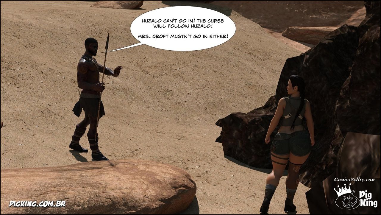 Tomb Raider [PigKing] 3 . Tomb Raider - LQ - Chapter 3 [PigKing] – page 74