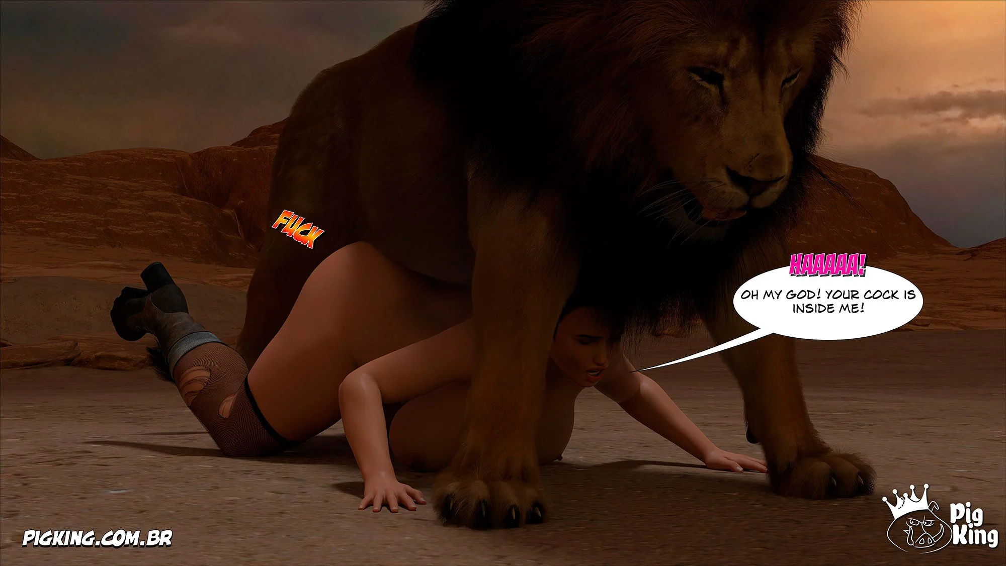 Tomb Raider [PigKing] 6 . Tomb Raider - [ZOO] Chapter 6 [PigKing] – page 104