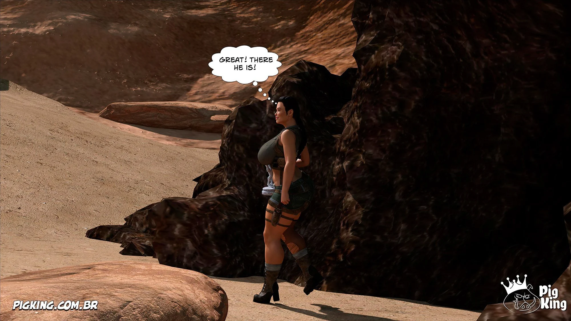 Tomb Raider [PigKing] 6 . Tomb Raider - [ZOO] Chapter 6 [PigKing] – page 13