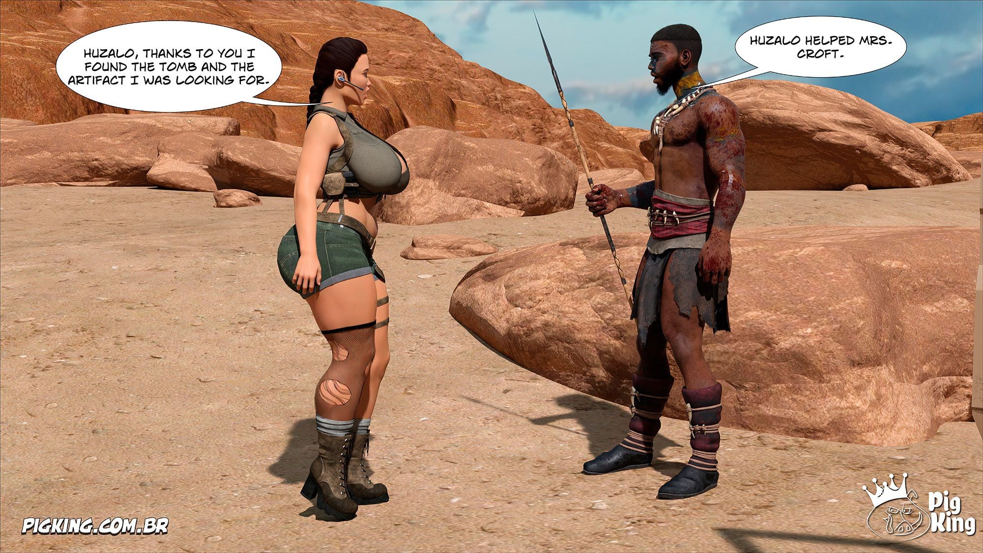 Tomb Raider [PigKing] 6 . Tomb Raider - [ZOO] Chapter 6 [PigKing] – page 18
