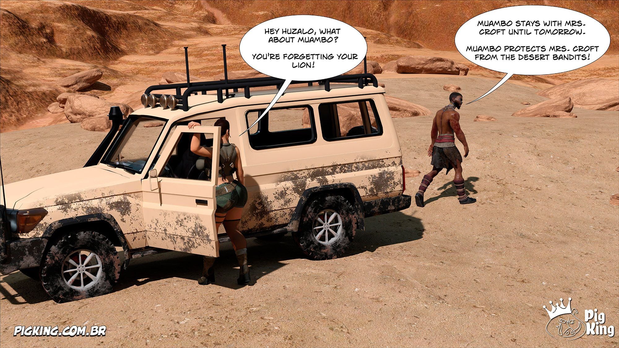 Tomb Raider [PigKing] 6 . Tomb Raider - [ZOO] Chapter 6 [PigKing] – page 68
