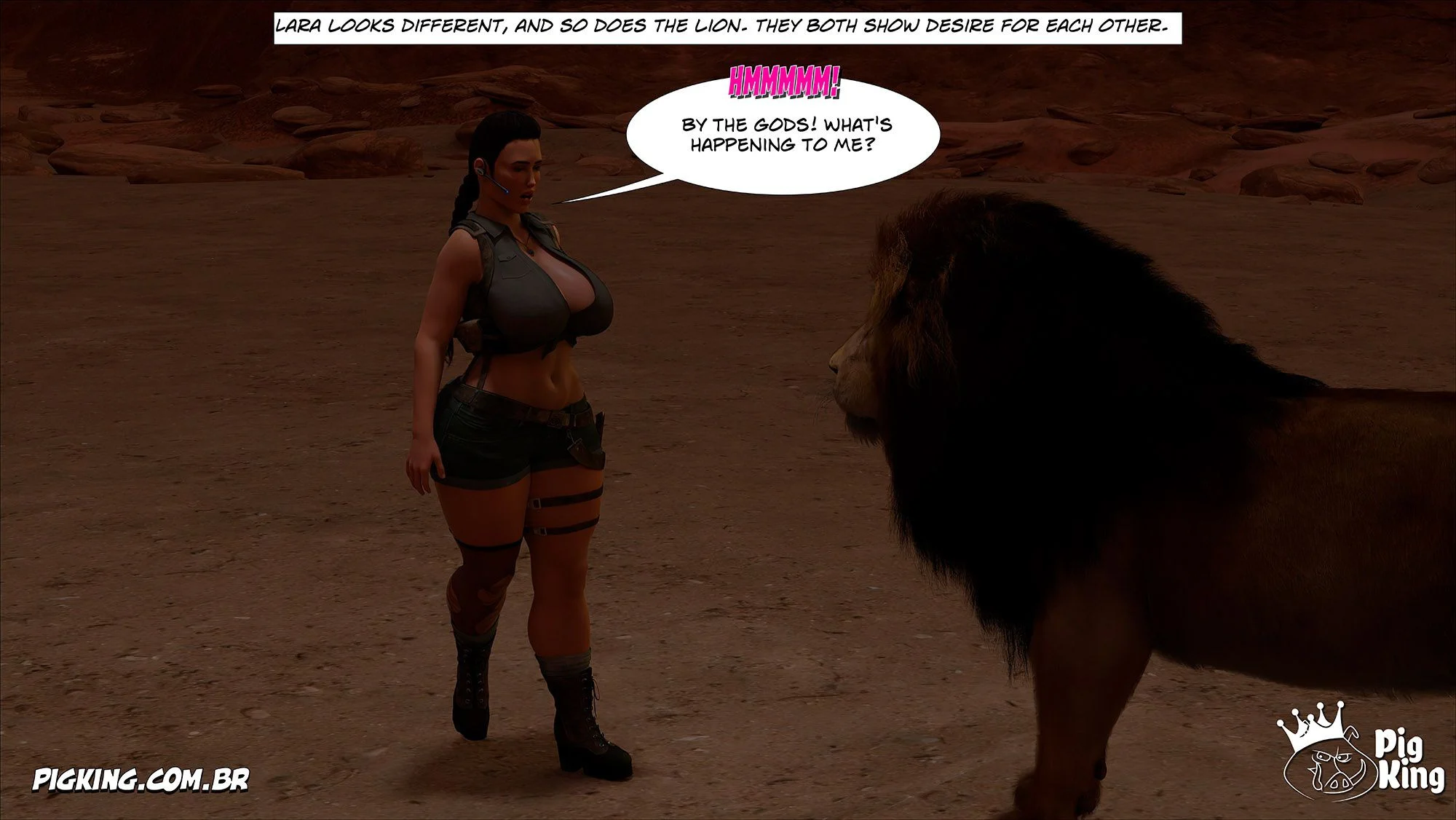 Tomb Raider [PigKing] 6 . Tomb Raider - [ZOO] Chapter 6 [PigKing] – page 81