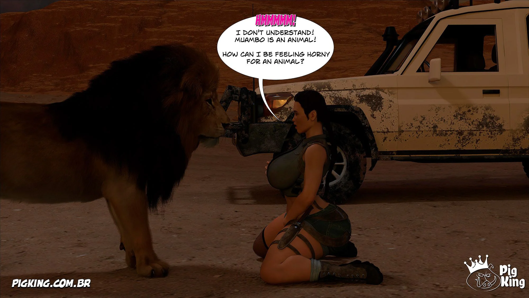 Tomb Raider [PigKing] 6 . Tomb Raider - [ZOO] Chapter 6 [PigKing] – page 83