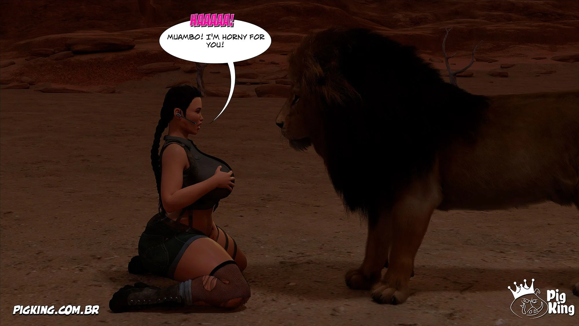 Tomb Raider [PigKing] 6 . Tomb Raider - [ZOO] Chapter 6 [PigKing] – page 85