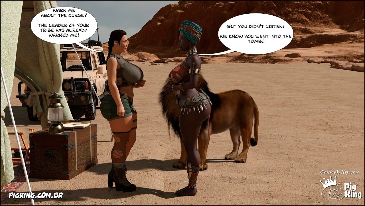Tomb Raider [PigKing] 7 . Tomb Raider - LQ - [ZOO] Chapter 7 [PigKing] – page 96