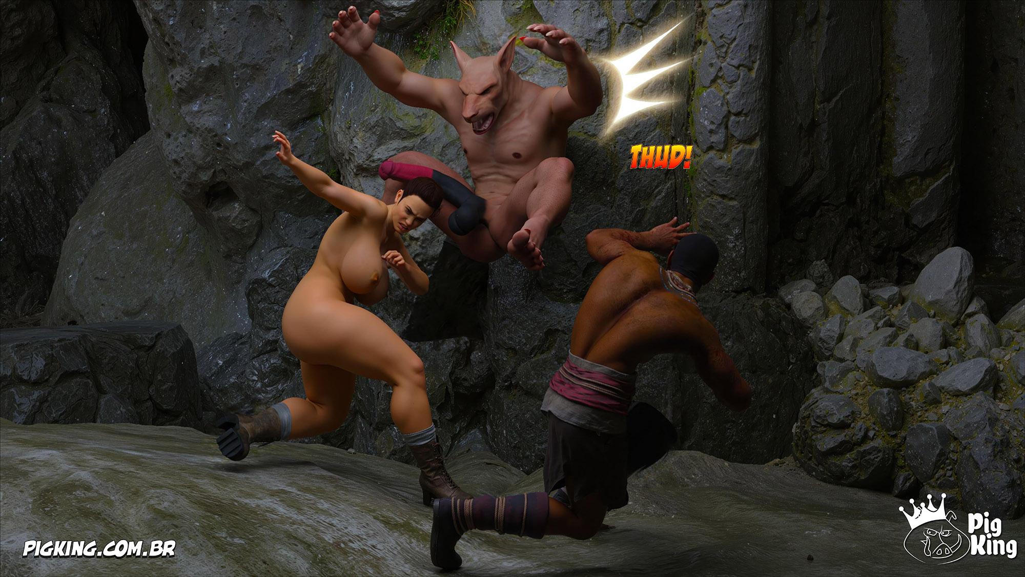 Tomb Raider [PigKing] 11 . Tomb Raider - Chapter 11 [PigKing] – page 81