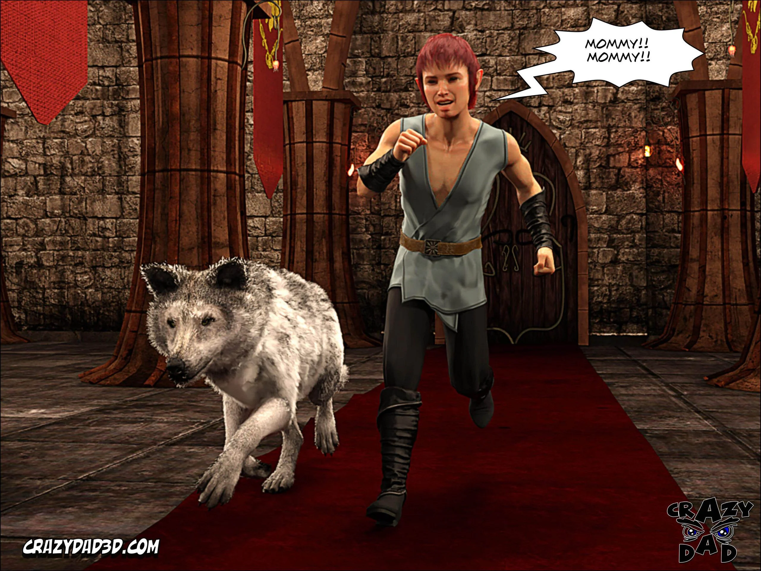 Queen Azalea [CrazyDad3D] 1 . Queen Azalea - Chapter 1 [CrazyDad3D] – page 12