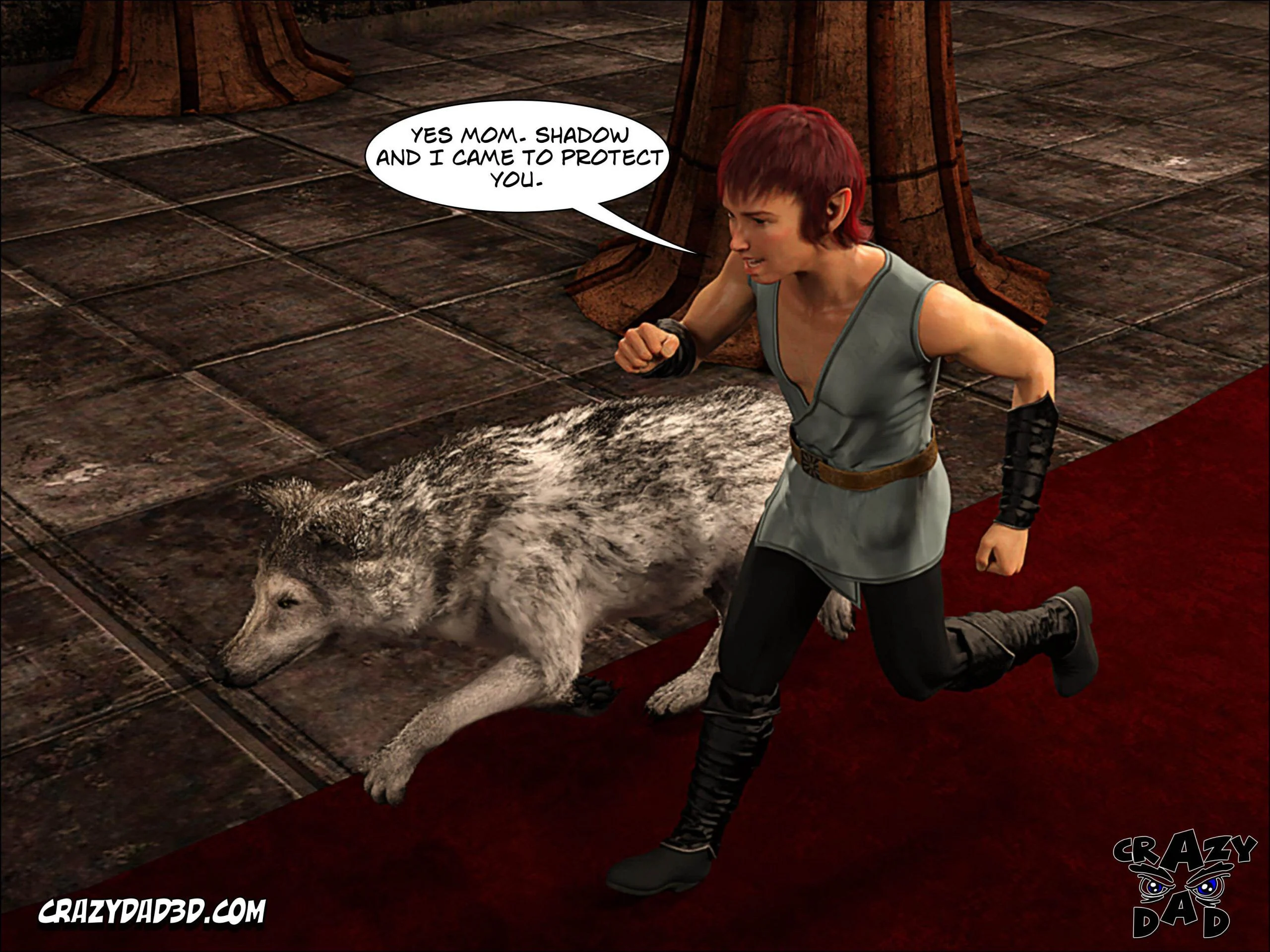 Queen Azalea [CrazyDad3D] 1 . Queen Azalea - Chapter 1 [CrazyDad3D] – page 16