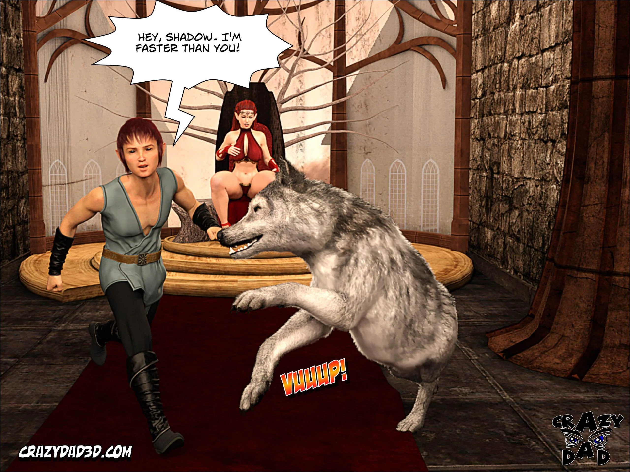 Queen Azalea [CrazyDad3D] 1 . Queen Azalea - Chapter 1 [CrazyDad3D] – page 27