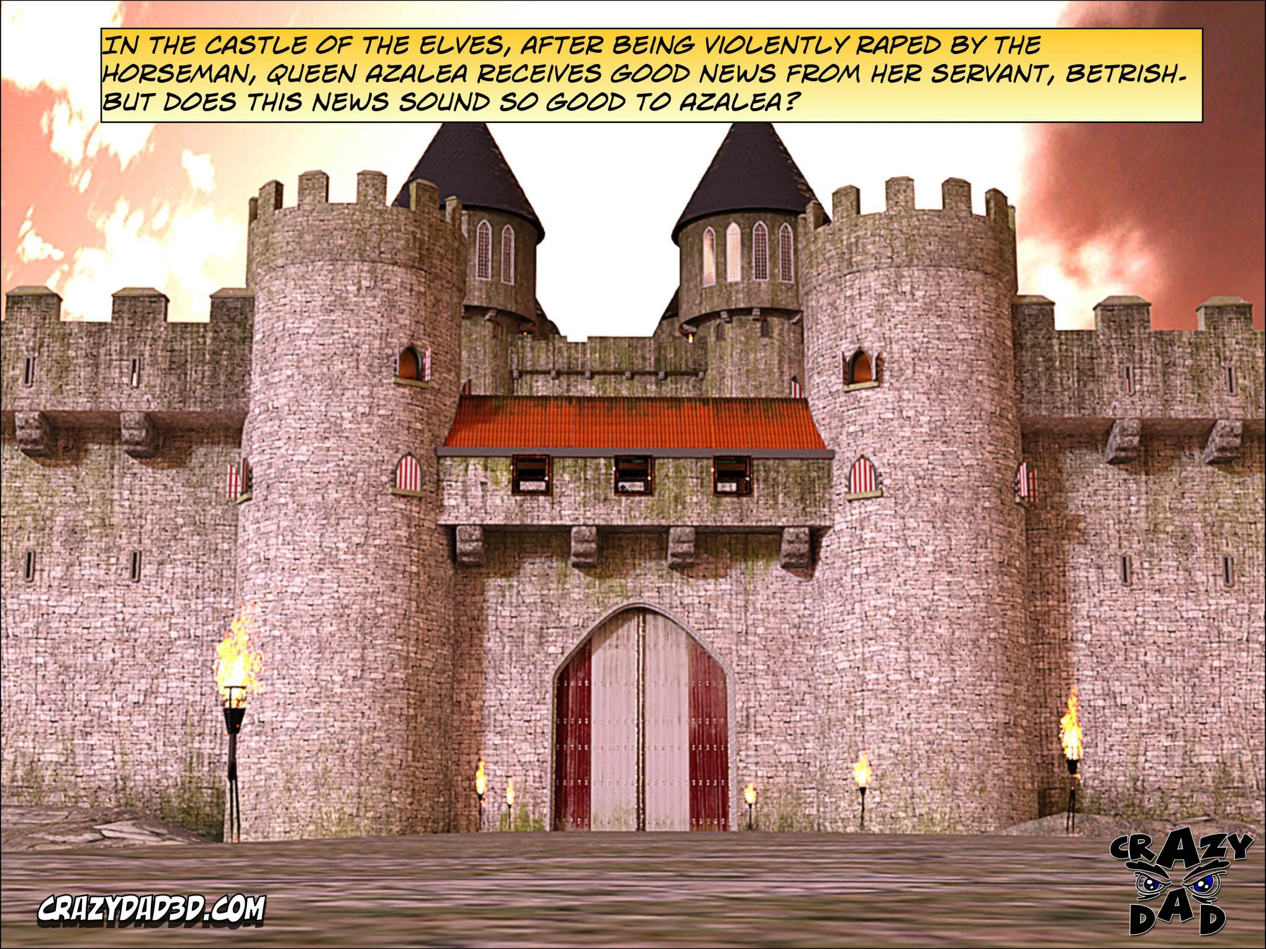 Queen Azalea [CrazyDad3D] 1 . Queen Azalea - Chapter 1 [CrazyDad3D] – page 3