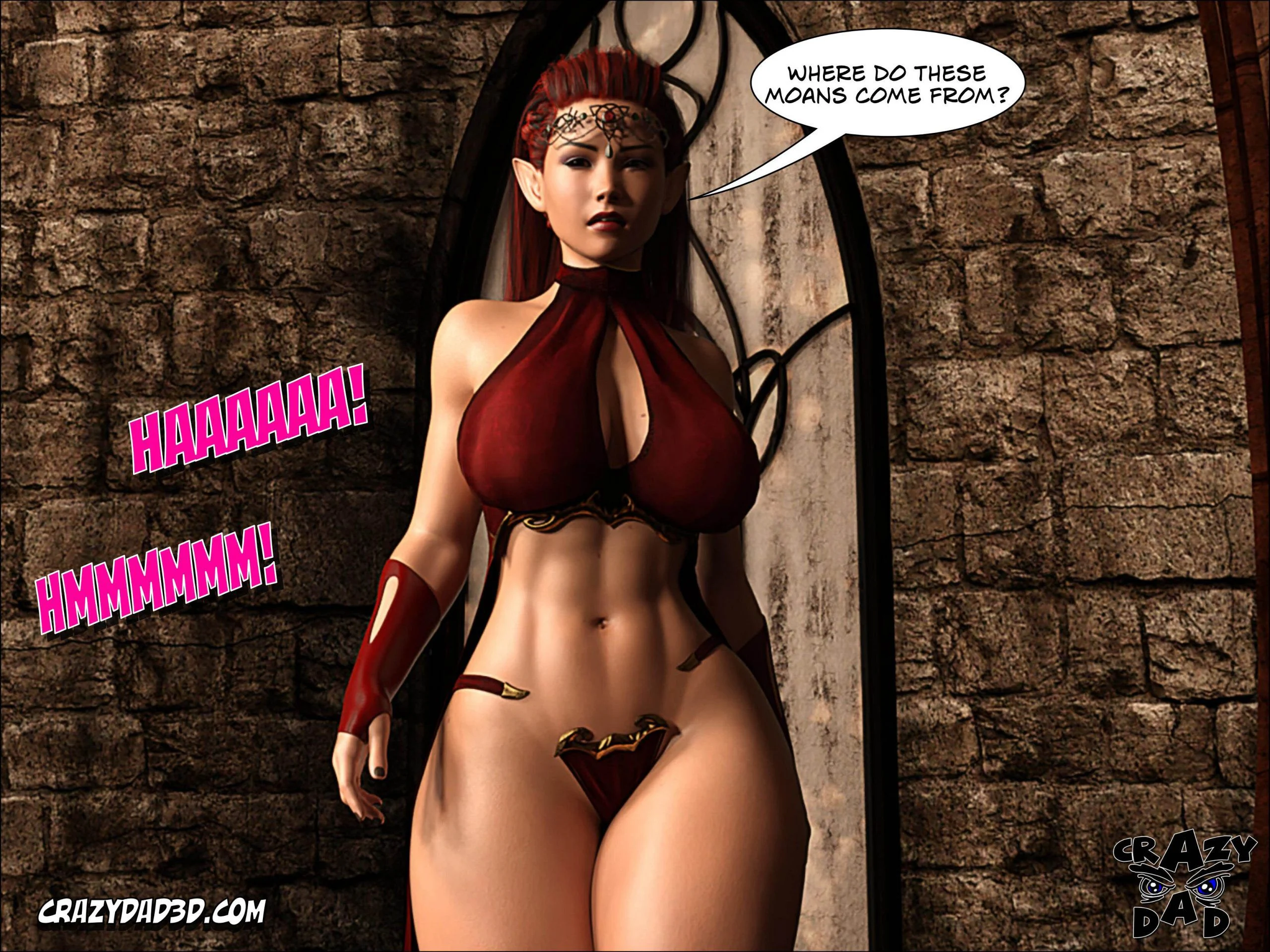 Queen Azalea [CrazyDad3D] 1 . Queen Azalea - Chapter 1 [CrazyDad3D] – page 36