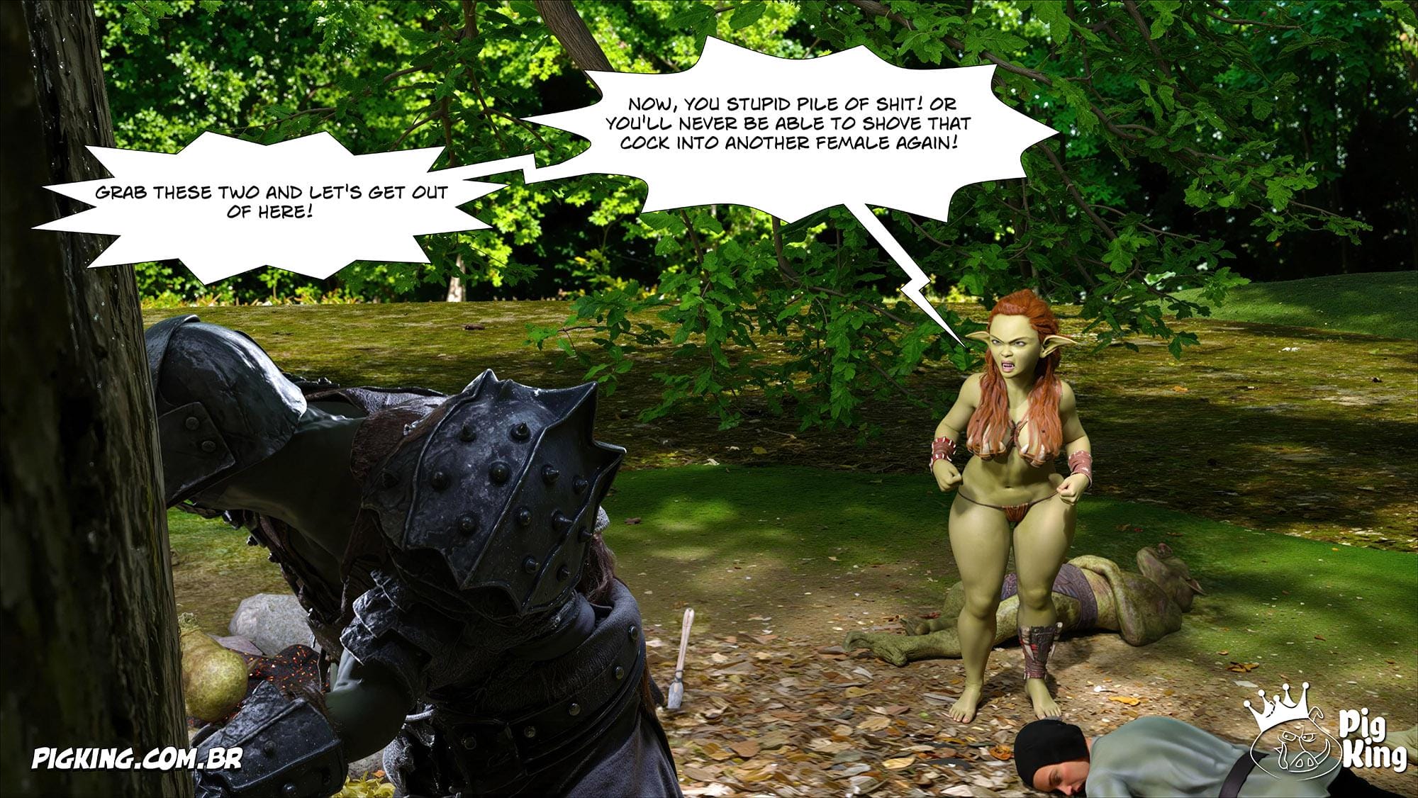 Queen Azalea [CrazyDad3D] 20 . Queen Azalea - Chapter 20 [CrazyDad3D] – page 43