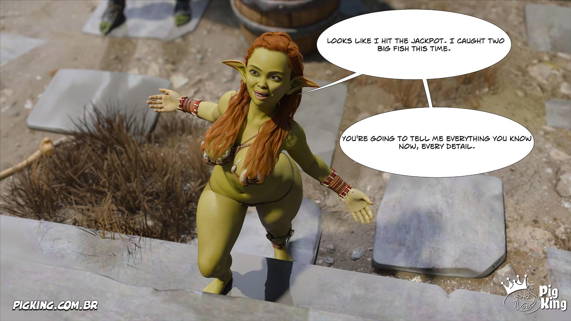 Queen Azalea [CrazyDad3D] 20 . Queen Azalea - Chapter 20 [CrazyDad3D] – page 58
