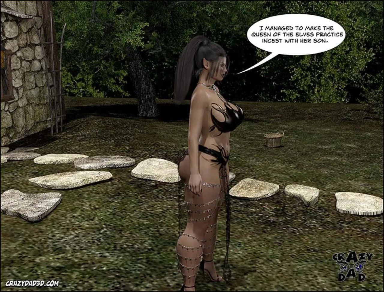 Queen Azalea [CrazyDad3D] 7 . Queen Azalea - LQ - Chapter 7 [CrazyDad3D] – page 94