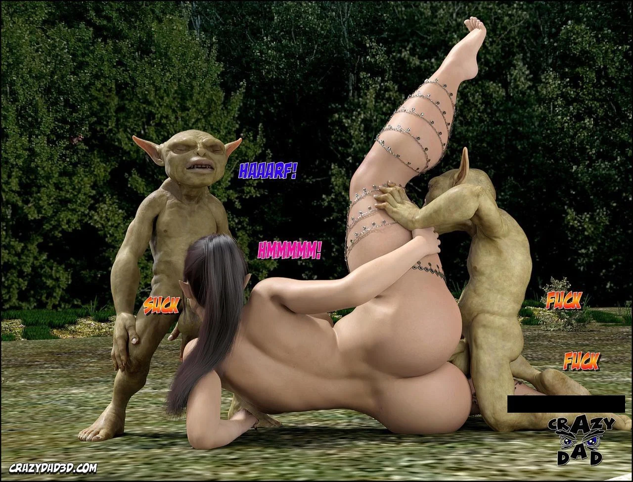Queen Azalea [CrazyDad3D] 4 . Queen Azalea - LQ - [ZOO] Chapter 4 [CrazyDad3D] – page 101