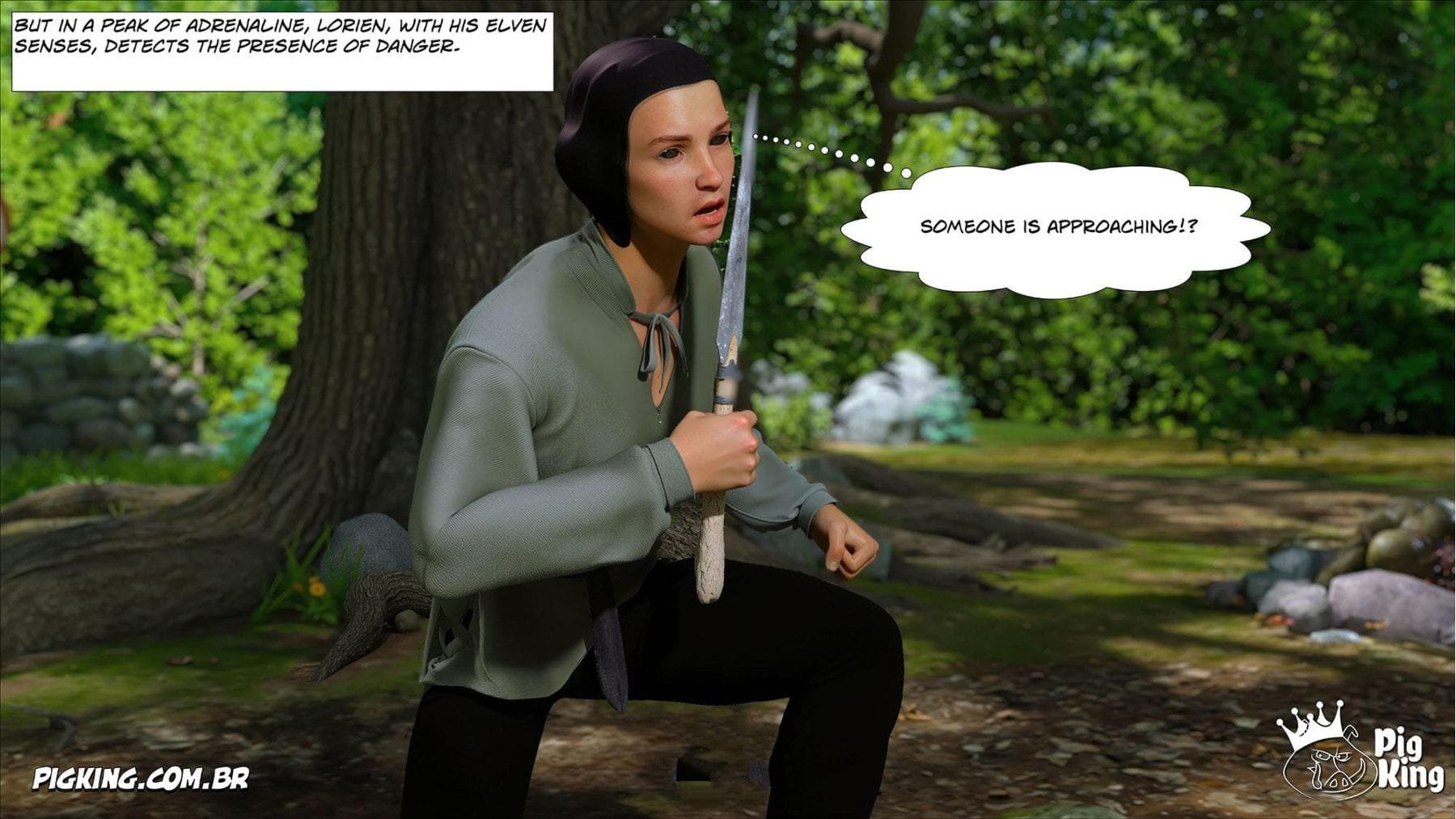 Queen Azalea [CrazyDad3D] 19 . Queen Azalea - Chapter 19 [CrazyDad3D] – page 36