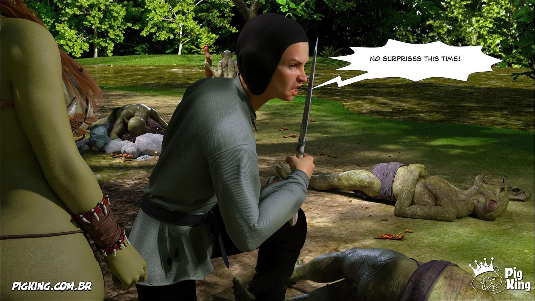 Queen Azalea [CrazyDad3D] 19 . Queen Azalea - Chapter 19 [CrazyDad3D] – page 37