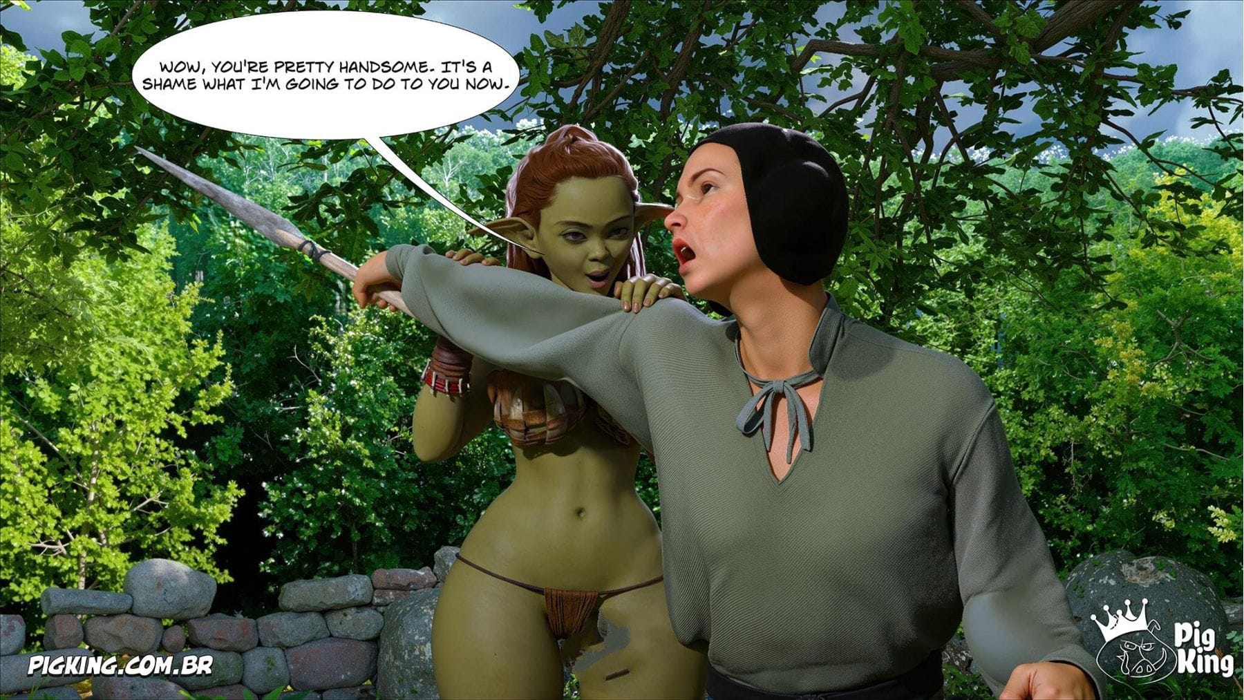 Queen Azalea [CrazyDad3D] 19 . Queen Azalea - Chapter 19 [CrazyDad3D] – page 41