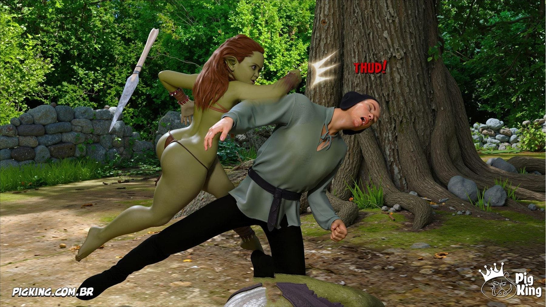 Queen Azalea [CrazyDad3D] 19 . Queen Azalea - Chapter 19 [CrazyDad3D] – page 42