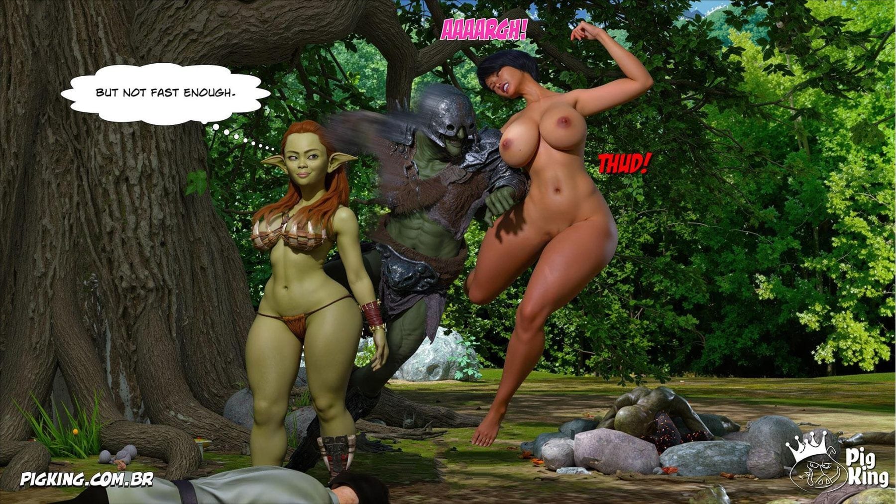 Queen Azalea [CrazyDad3D] 19 . Queen Azalea - Chapter 19 [CrazyDad3D] – page 60