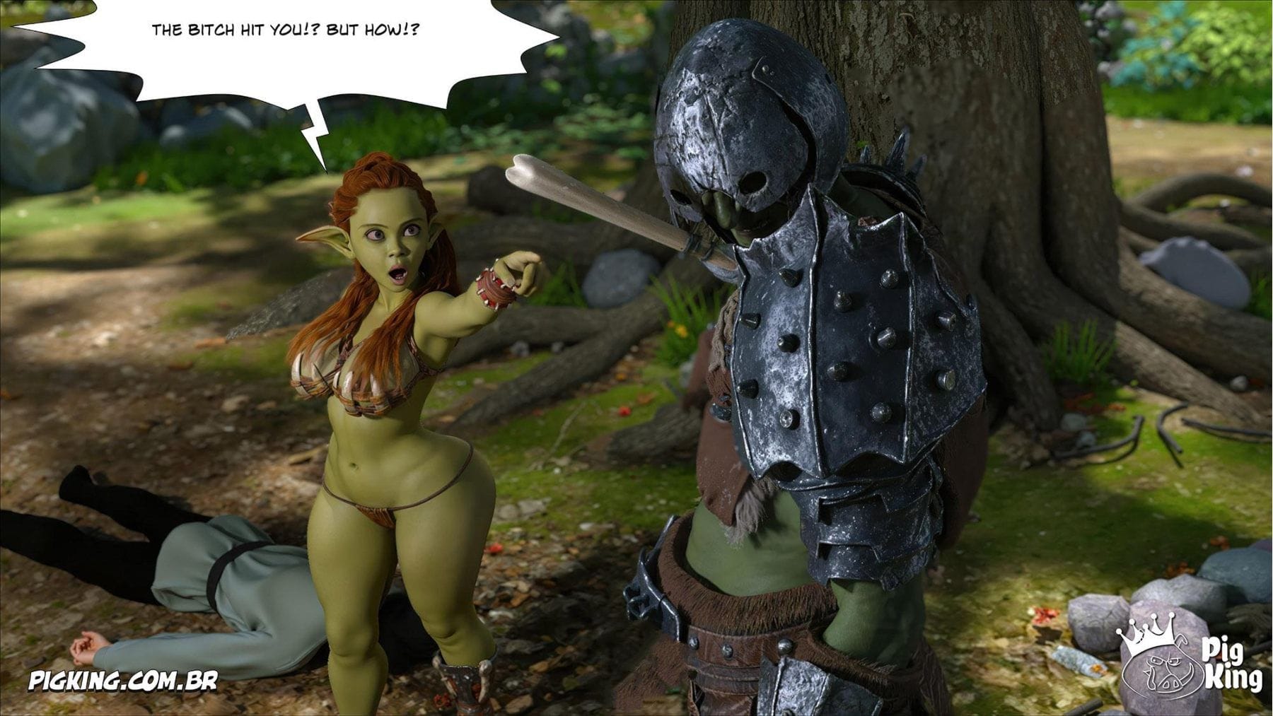 Queen Azalea [CrazyDad3D] 19 . Queen Azalea - Chapter 19 [CrazyDad3D] – page 66