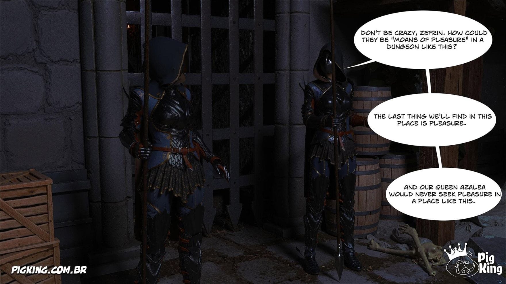 Queen Azalea [CrazyDad3D] 17 . Queen Azalea - Chapter 17 [CrazyDad3D] – page 18