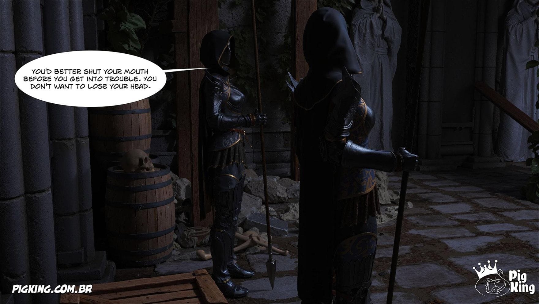 Queen Azalea [CrazyDad3D] 17 . Queen Azalea - Chapter 17 [CrazyDad3D] – page 35