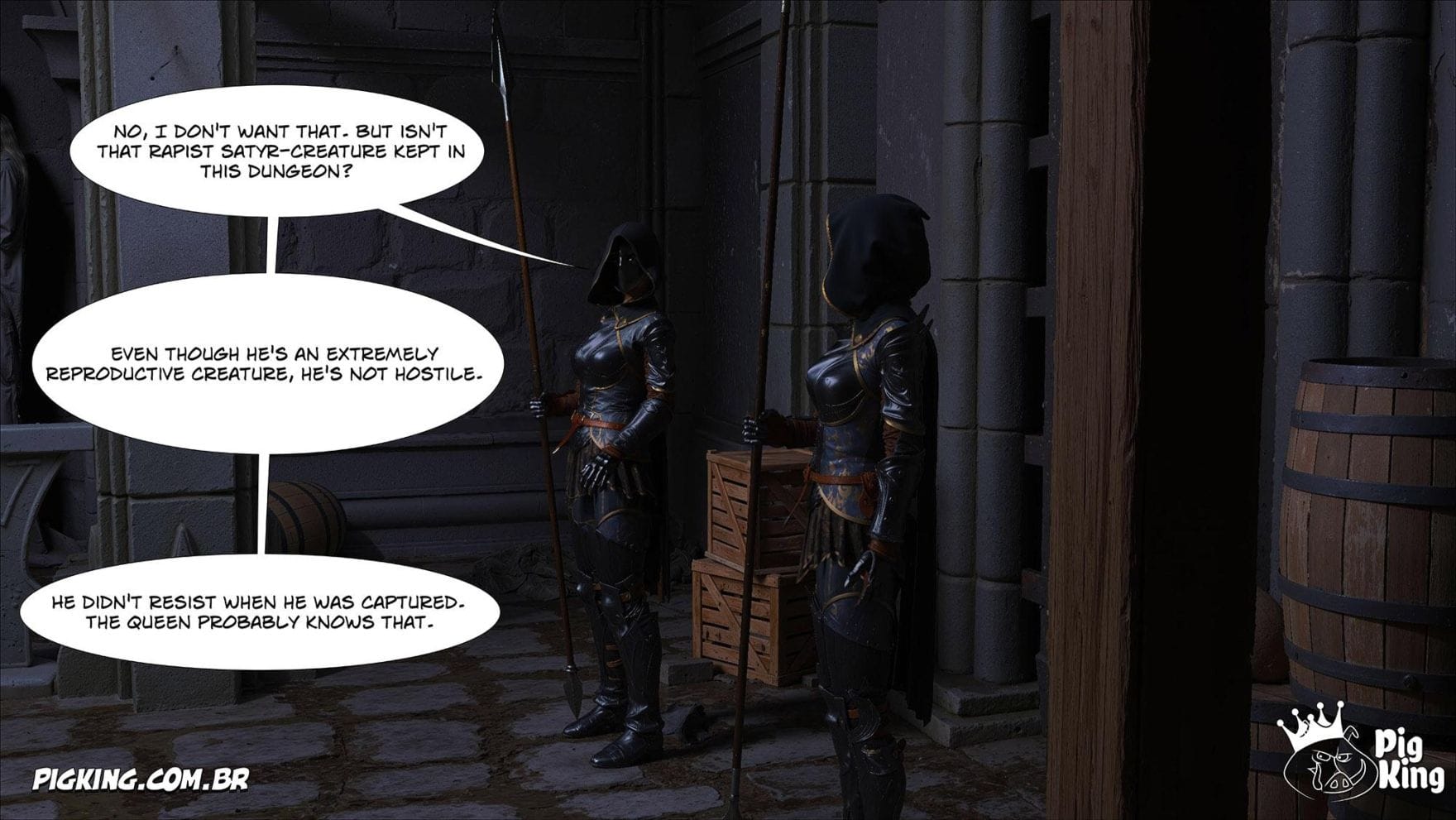 Queen Azalea [CrazyDad3D] 17 . Queen Azalea - Chapter 17 [CrazyDad3D] – page 36
