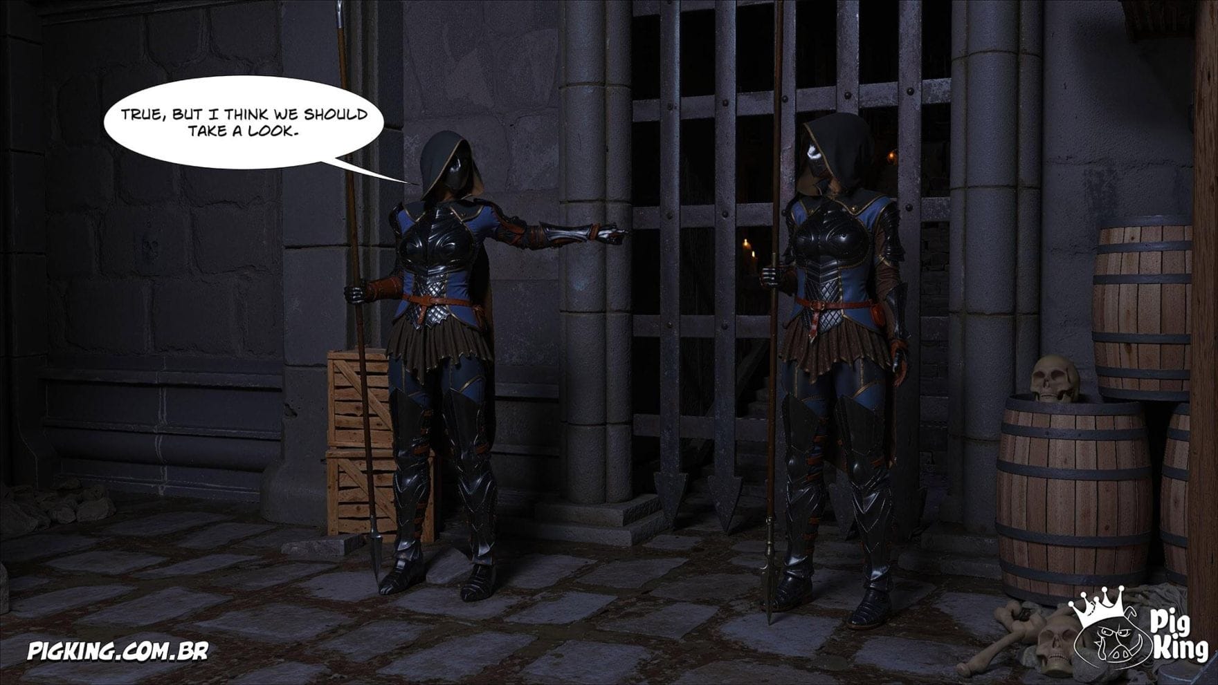 Queen Azalea [CrazyDad3D] 17 . Queen Azalea - Chapter 17 [CrazyDad3D] – page 43