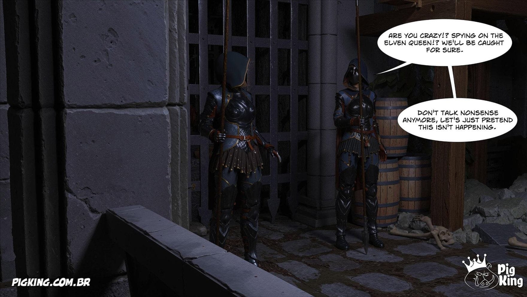 Queen Azalea [CrazyDad3D] 17 . Queen Azalea - Chapter 17 [CrazyDad3D] – page 44