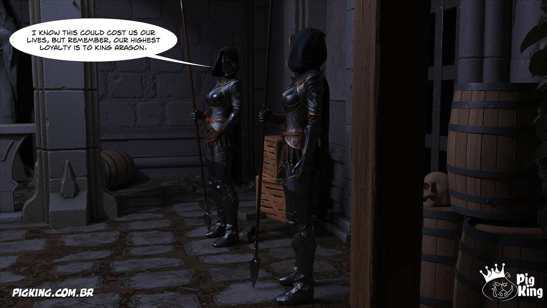 Queen Azalea [CrazyDad3D] 17 . Queen Azalea - Chapter 17 [CrazyDad3D] – page 45