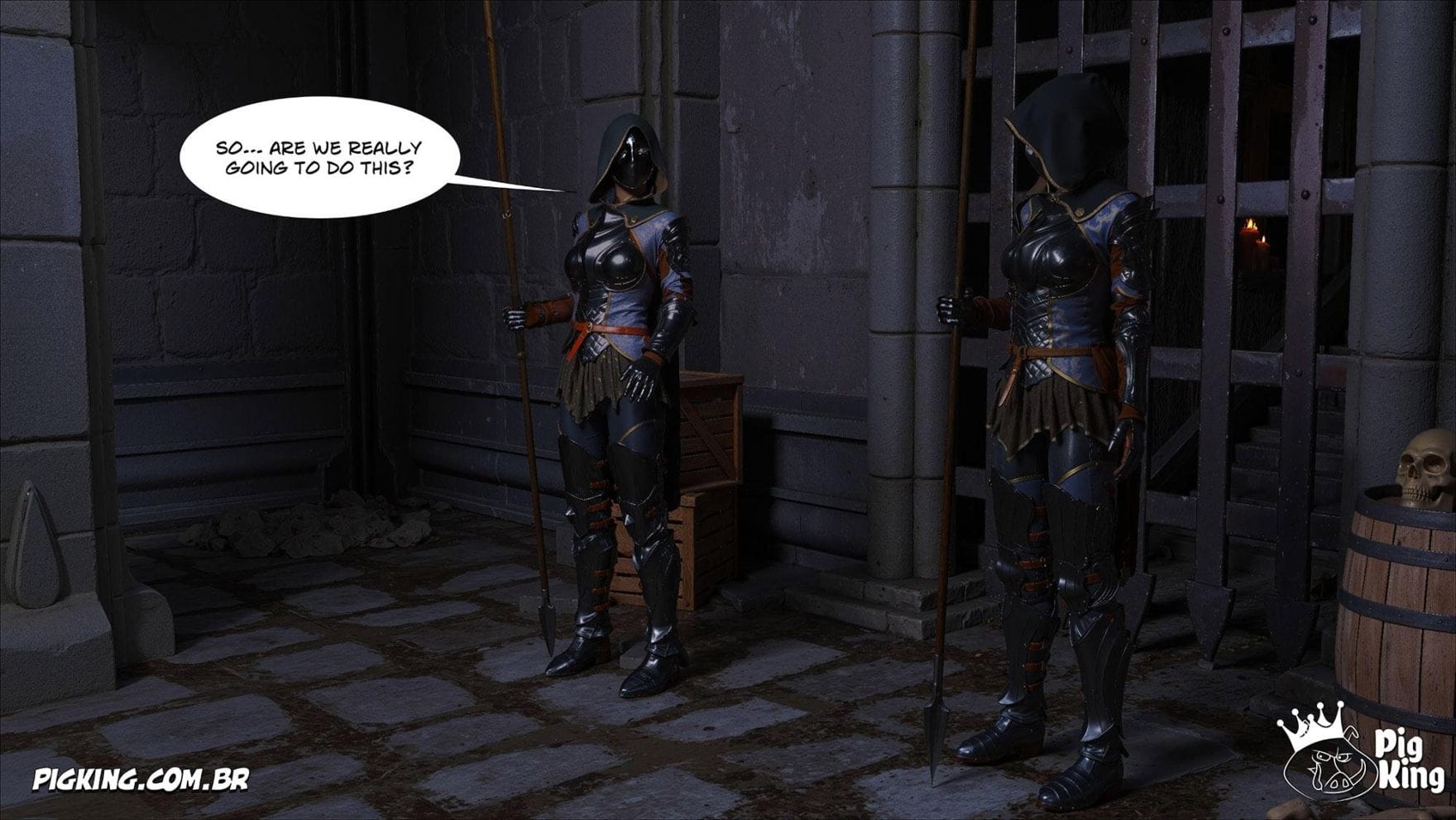 Queen Azalea [CrazyDad3D] 17 . Queen Azalea - Chapter 17 [CrazyDad3D] – page 72