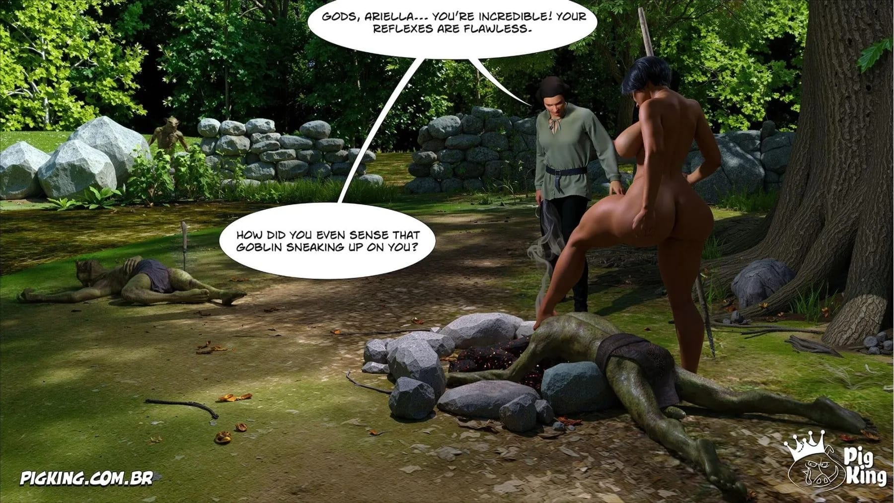 Queen Azalea [CrazyDad3D] 18 . Queen Azalea - Chapter 18 [CrazyDad3D] – page 38