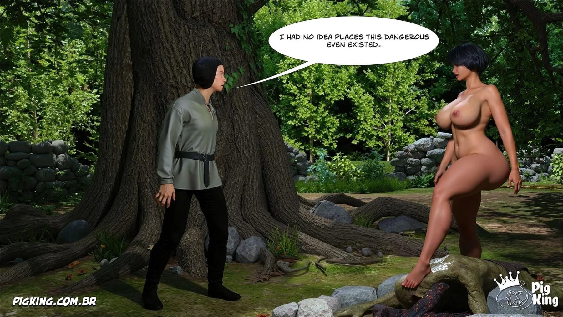 Queen Azalea [CrazyDad3D] 18 . Queen Azalea - Chapter 18 [CrazyDad3D] – page 48