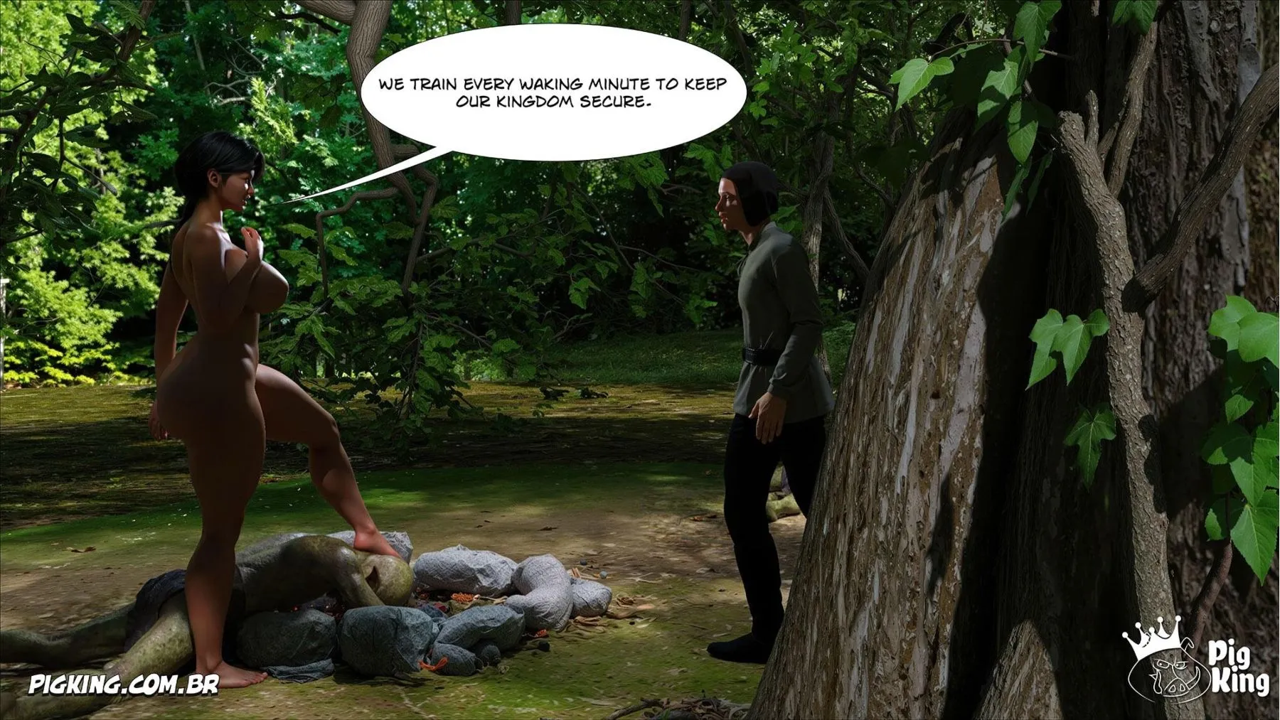 Queen Azalea [CrazyDad3D] 18 . Queen Azalea - Chapter 18 [CrazyDad3D] – page 50