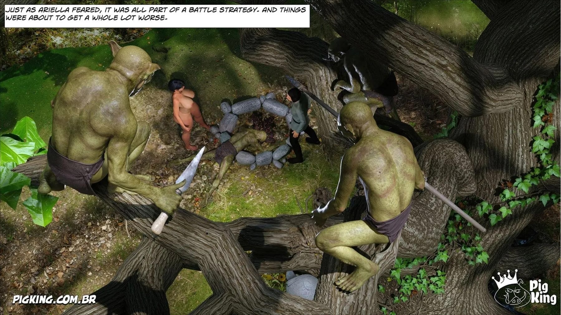 Queen Azalea [CrazyDad3D] 18 . Queen Azalea - Chapter 18 [CrazyDad3D] – page 61