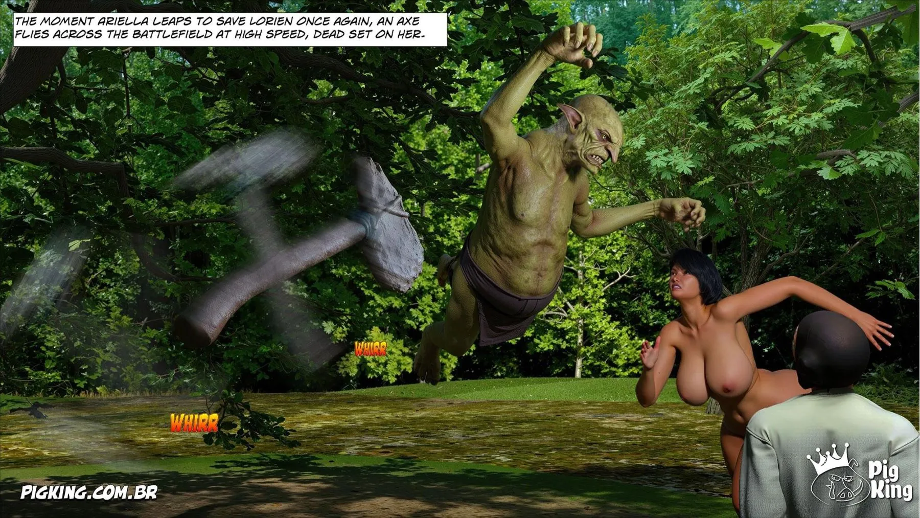 Queen Azalea [CrazyDad3D] 18 . Queen Azalea - Chapter 18 [CrazyDad3D] – page 67