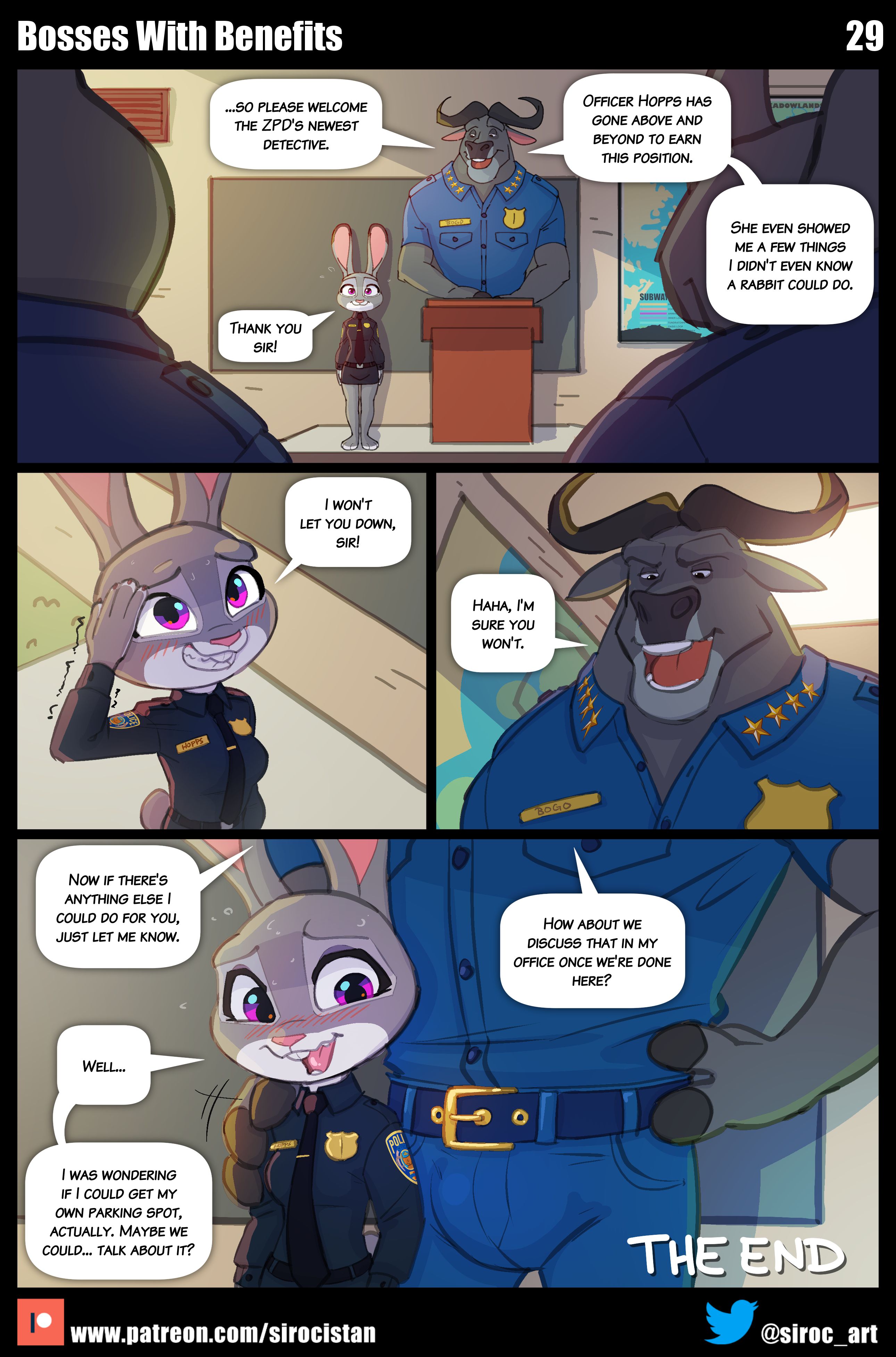 Bosses With Benefits (Zootopia) [Siroc] 1.5 . Bosses With Benefits - Big Titty Variant - Chapter 1 (Zootopia) [Siroc] – page 30