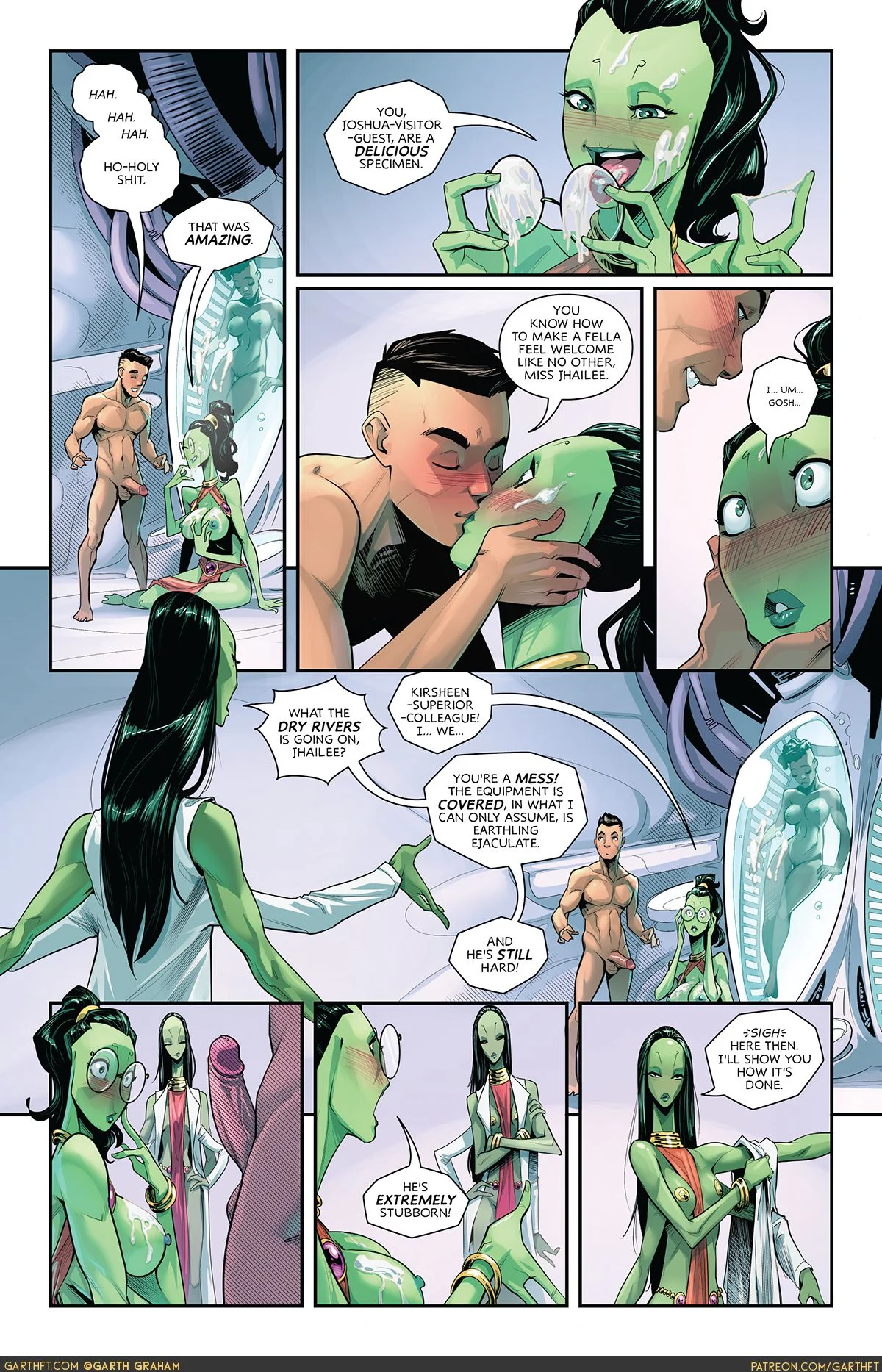 A Polycule of Mars [Garth Graham | Temporal Wolf] 1 . A Polycule of Mars - Chapter 1 [Garth Graham | Temporal Wolf] – page 53