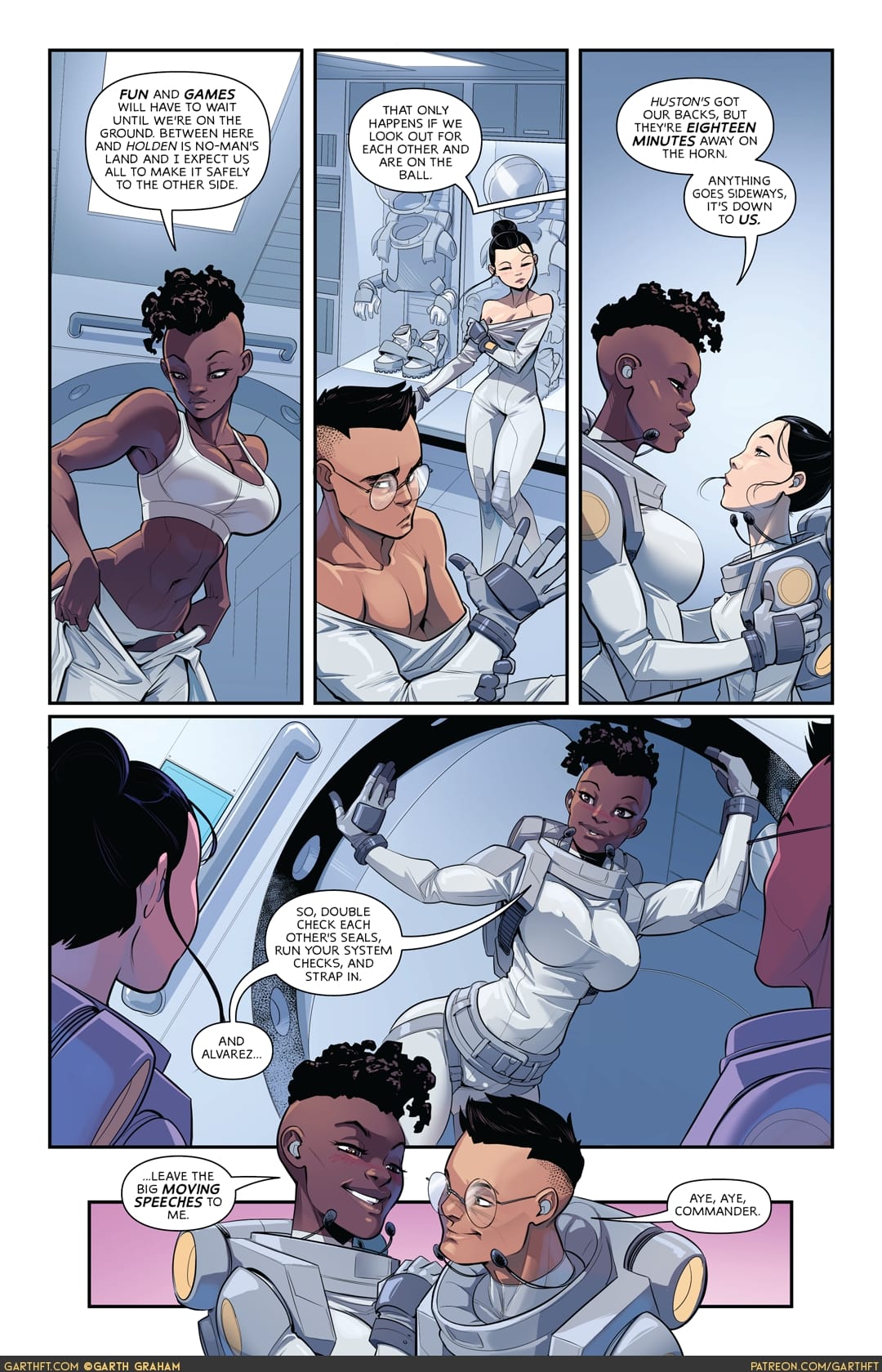 A Polycule of Mars [Garth Graham | Temporal Wolf] 1 . A Polycule of Mars - Chapter 1 [Garth Graham  Temporal Wolf] – page 6