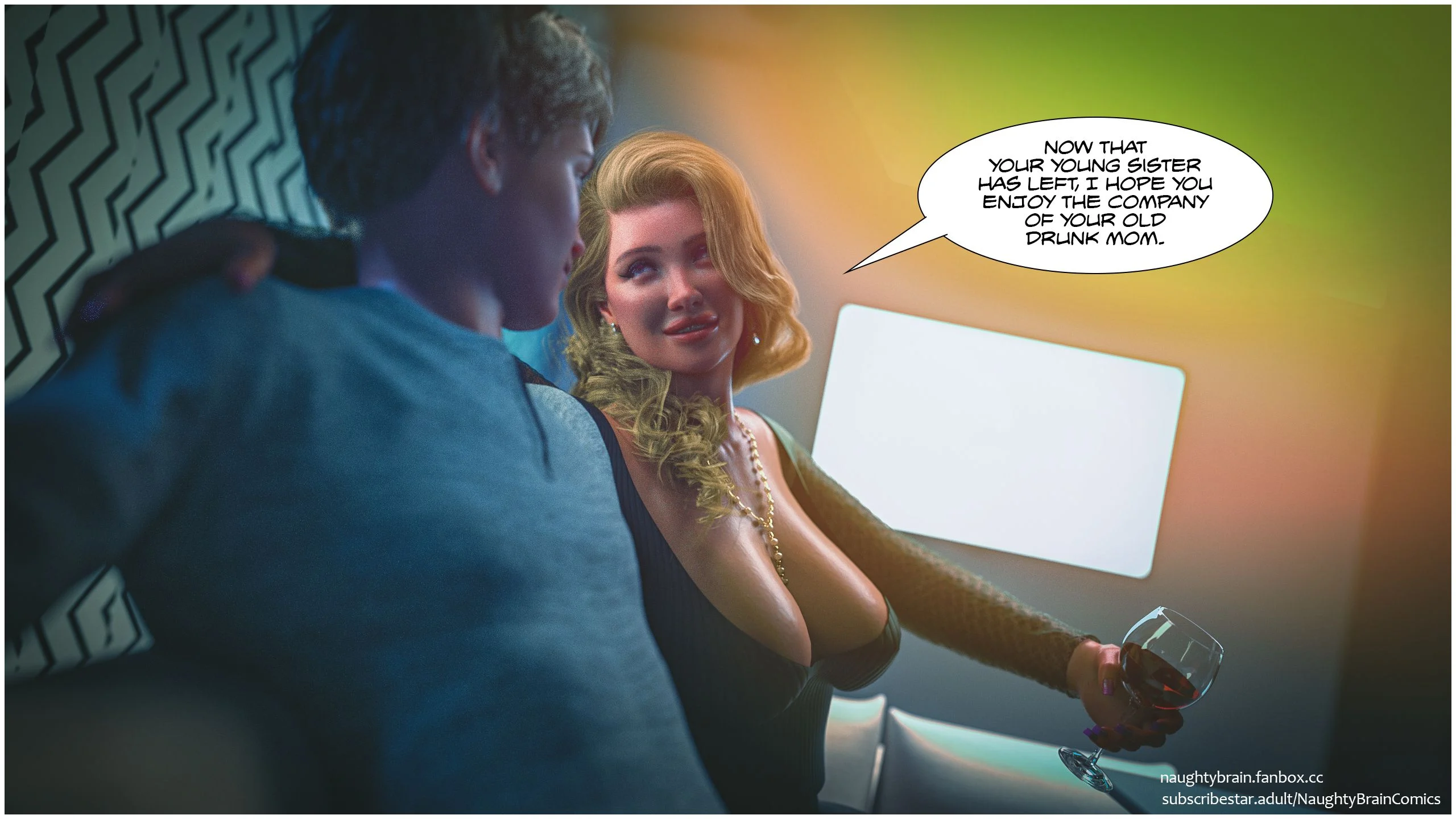 The Homecumming [Naughty Brain Comics] 1 . The Homecumming - Chapter 1 [Naughty Brain Comics] – page 75