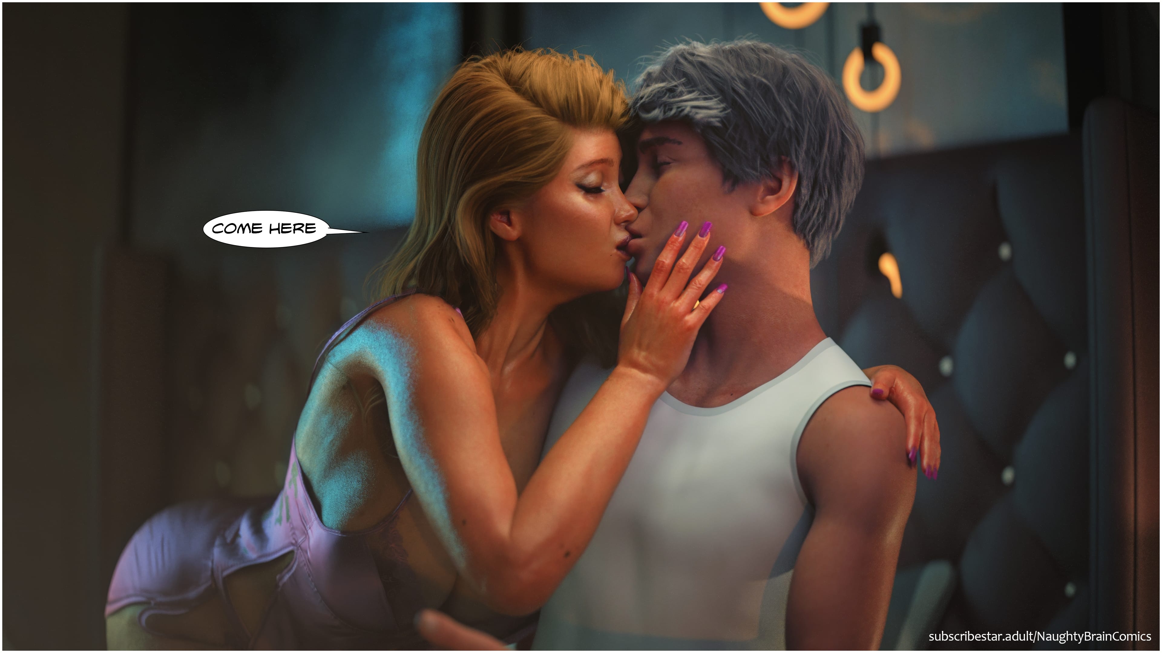 The Homecumming [Naughty Brain Comics] 3 . The Homecumming - Chapter 3 [Naughty Brain Comics] – page 8