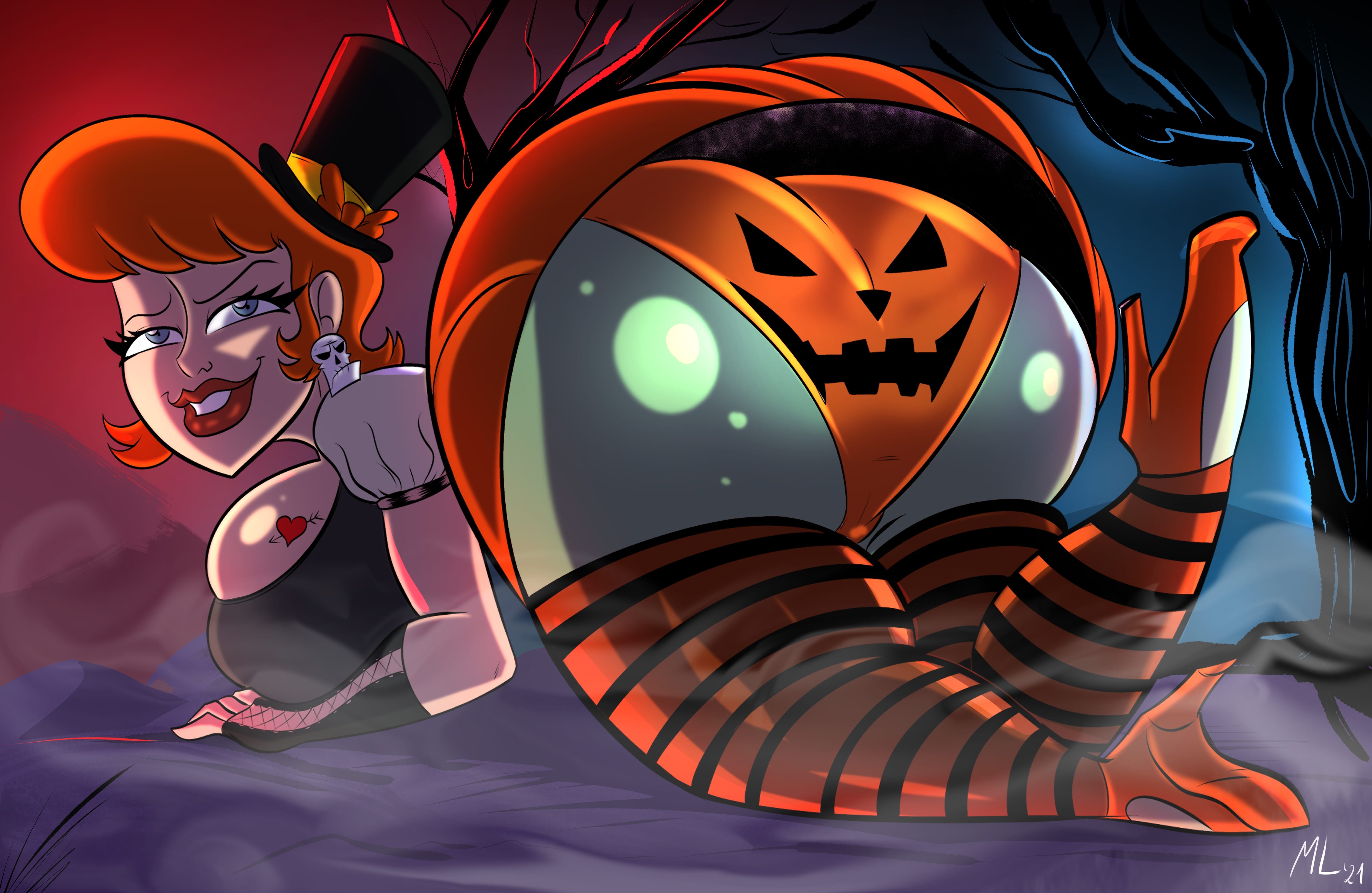 Halloween Sets [Ameizing Lewds] [Ameizing Lewds] Halloween Special 2021 – page 4