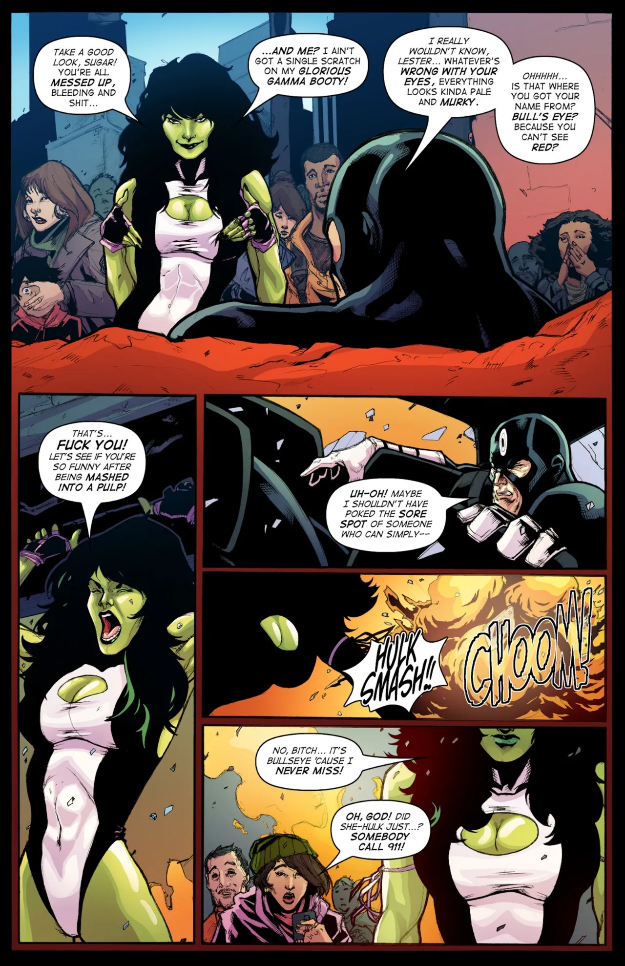 She-Hulk - Acts of Lust (Tracy Scops) [She-Hulk] Chapter 1 – page 9